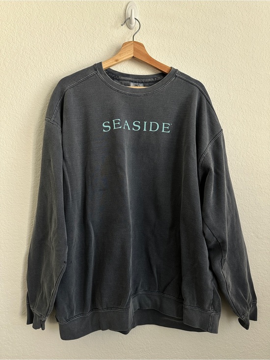 Comfort Colors Other - Comfort Colors Seaside Yacht Club Crewneck Sweatshirt Gray Blue Size 2XL